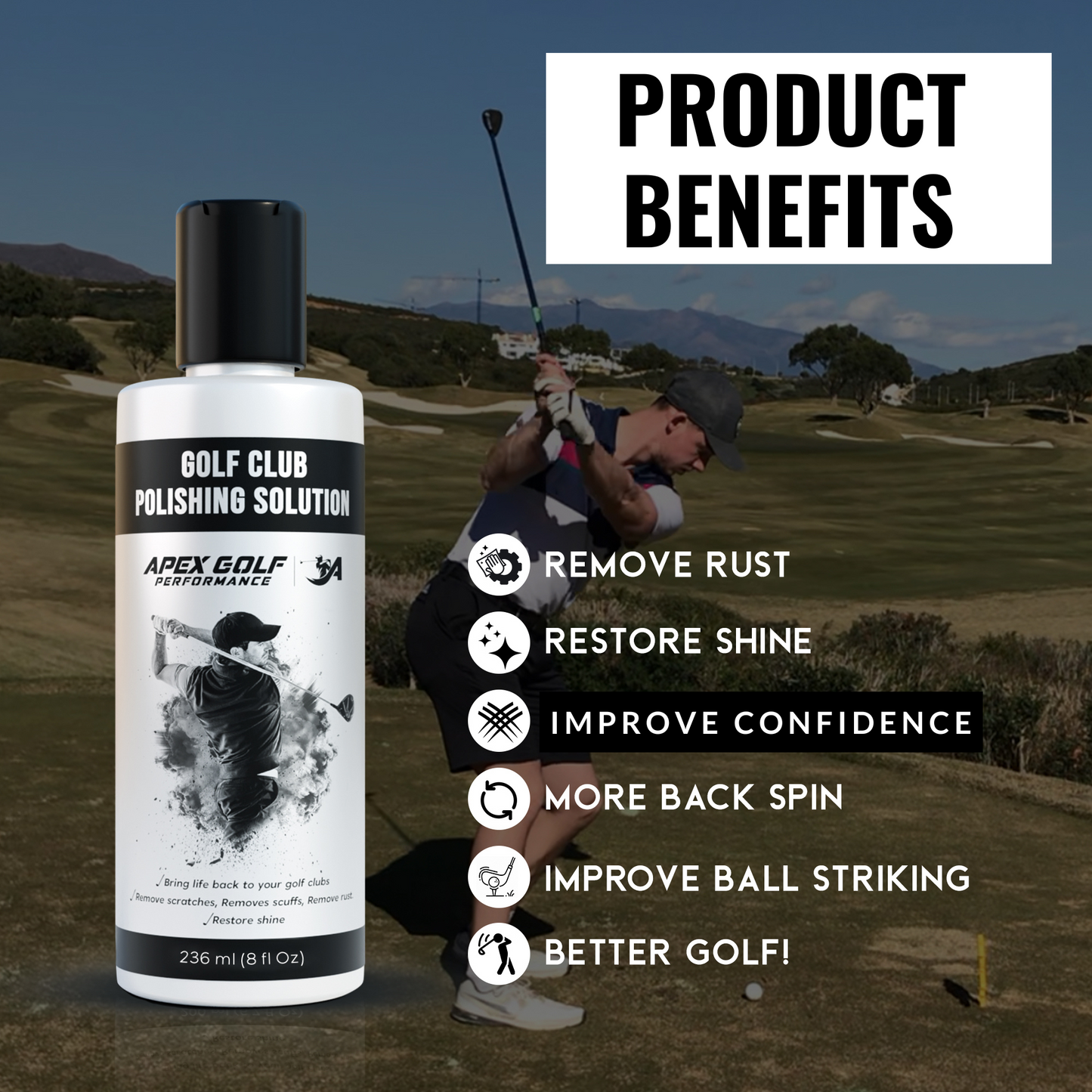 Golf Club Polish Solution